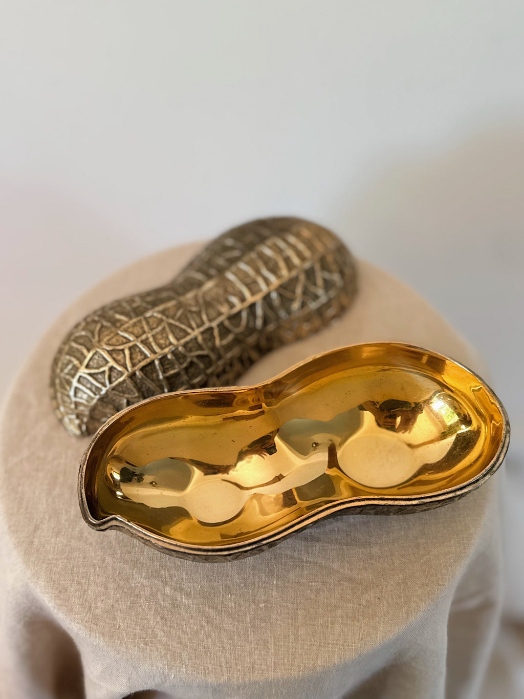 Silver Plated Peanut Dish with Lid - F.B Rogers
