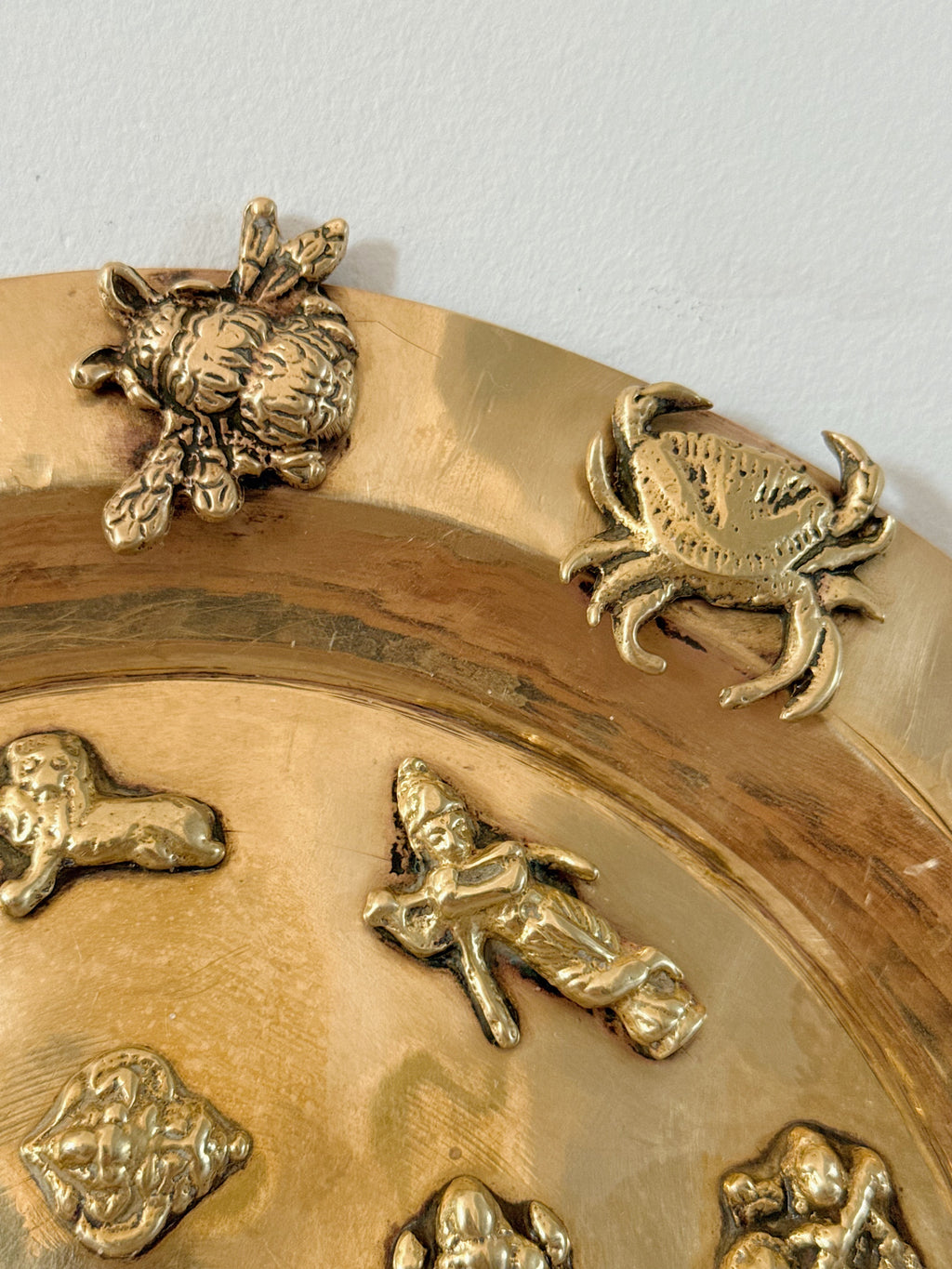 Detailed Copper Wall Platter