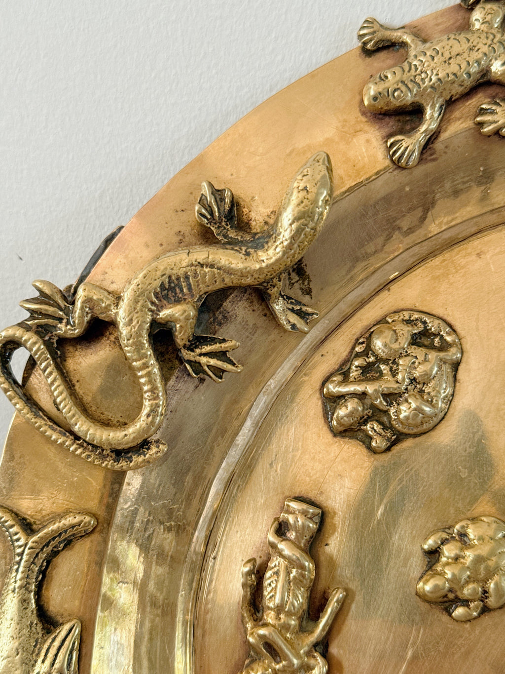Detailed Copper Wall Platter
