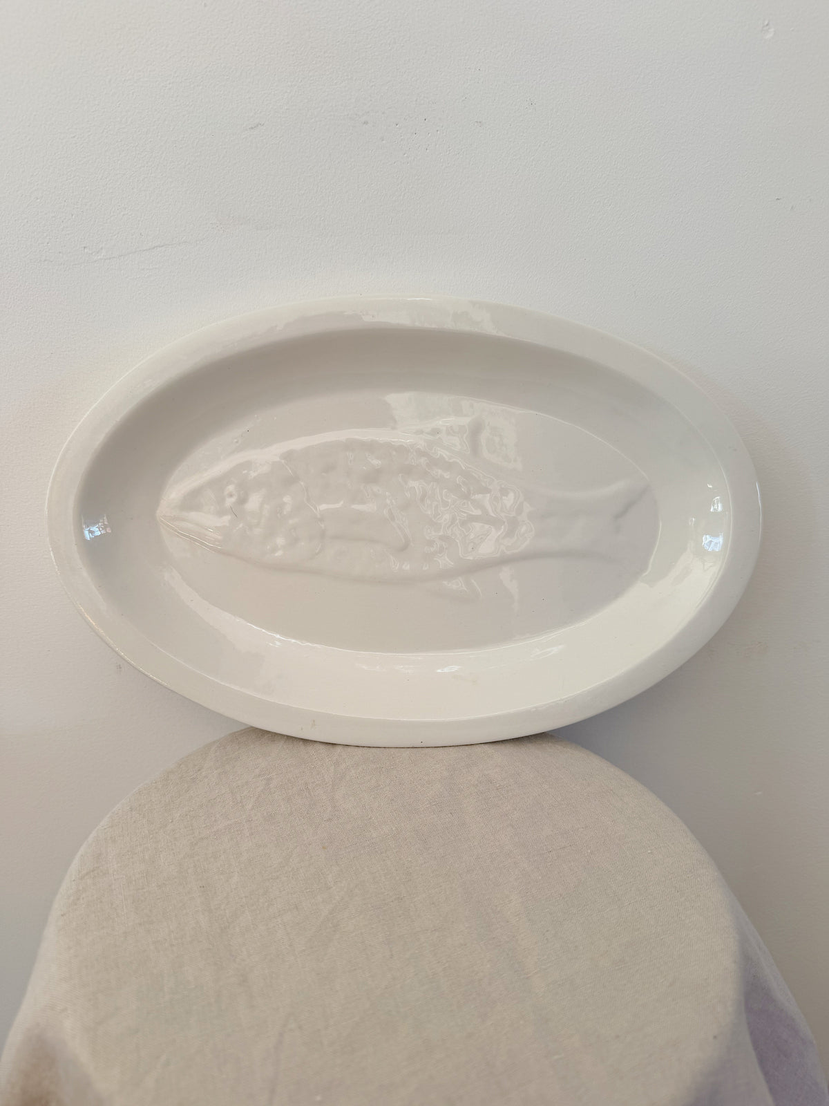 Vintage Italian Ceramic Fish Platter