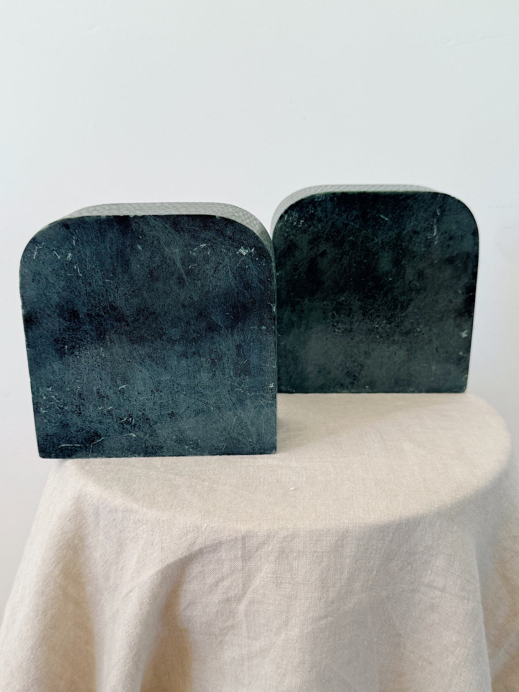 Soapstone Fish Bookends