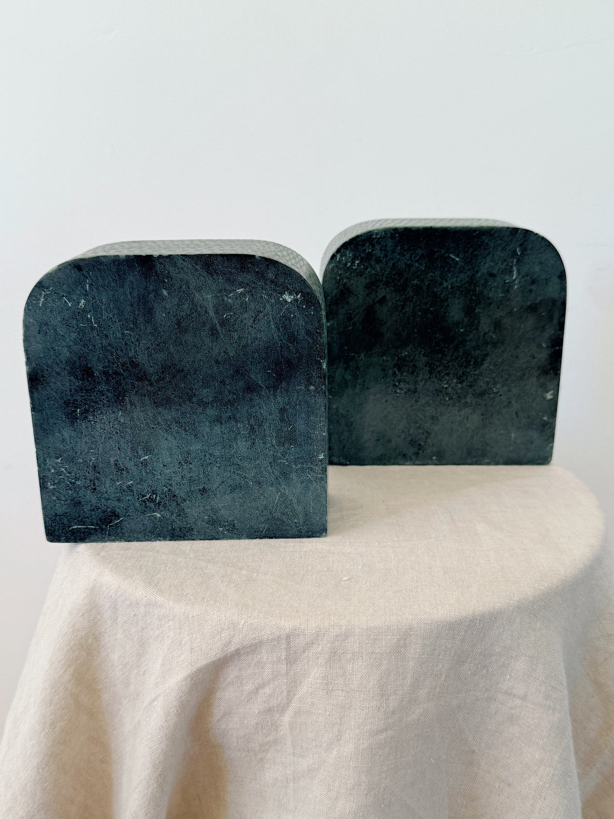 Soapstone Fish Bookends
