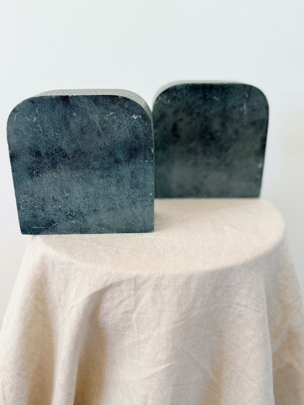 Soapstone Fish Bookends