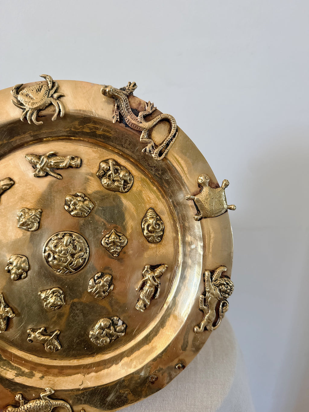 Detailed Copper Wall Platter