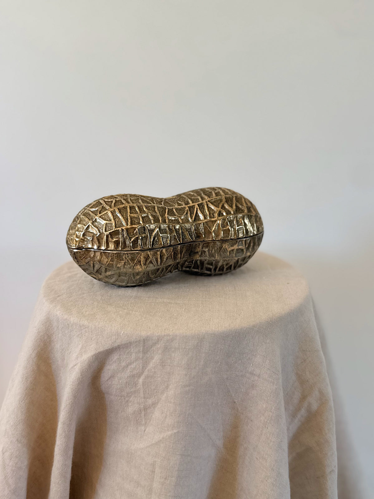Silver Plated Peanut Dish with Lid - F.B Rogers