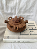 Vintage Wooden Friendship Coffee Pot Rustic Primitive