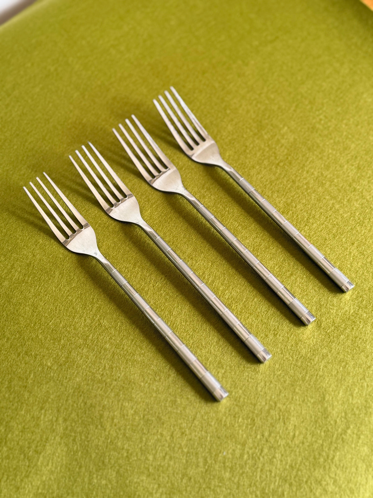 Modernist Stainless Steel Cutlery - Four Person