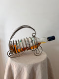 Vintage Style Wine Holder Stainless Steel Curl Classico Spiral