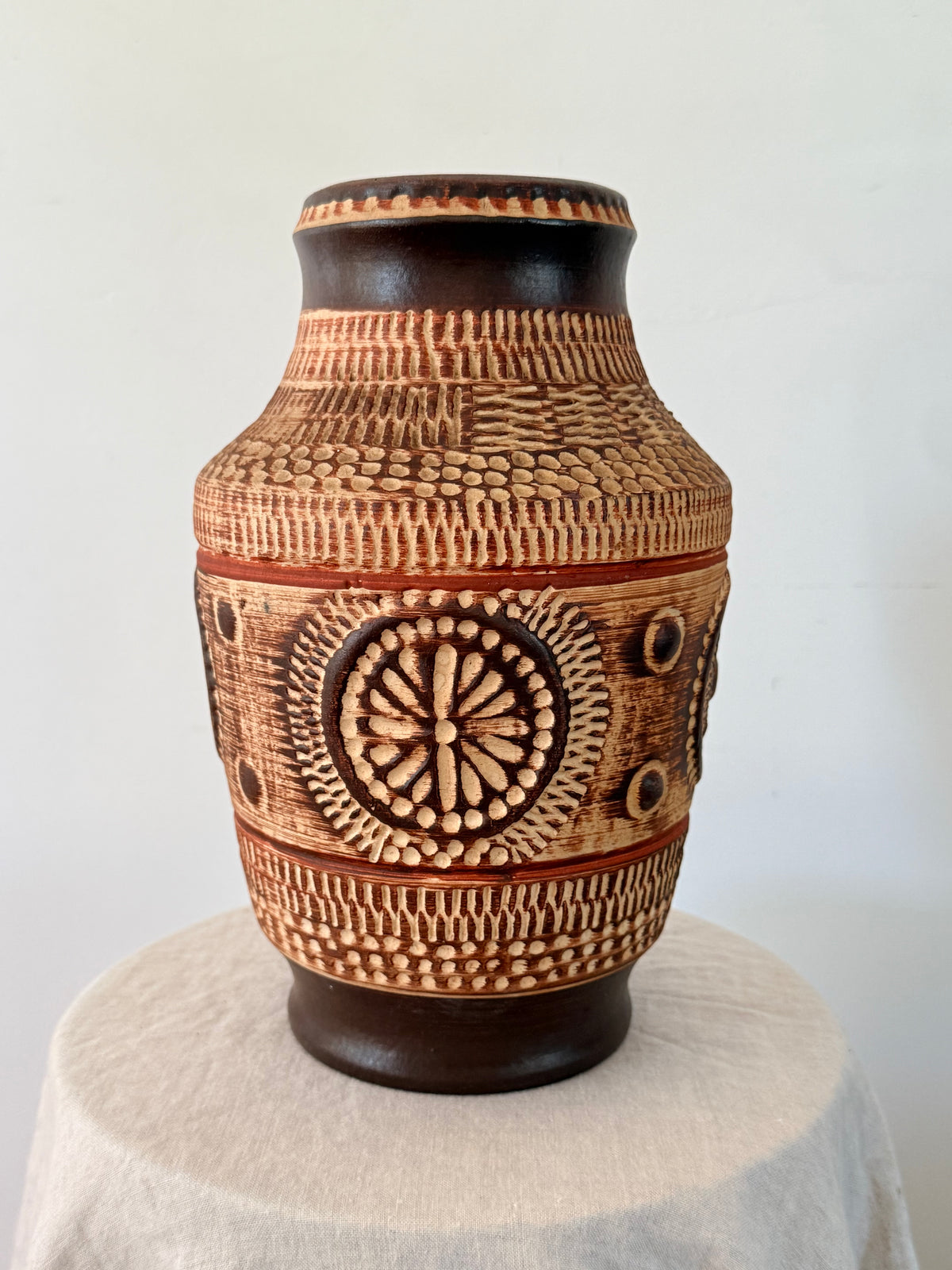 Vintage West German Pot 545-25