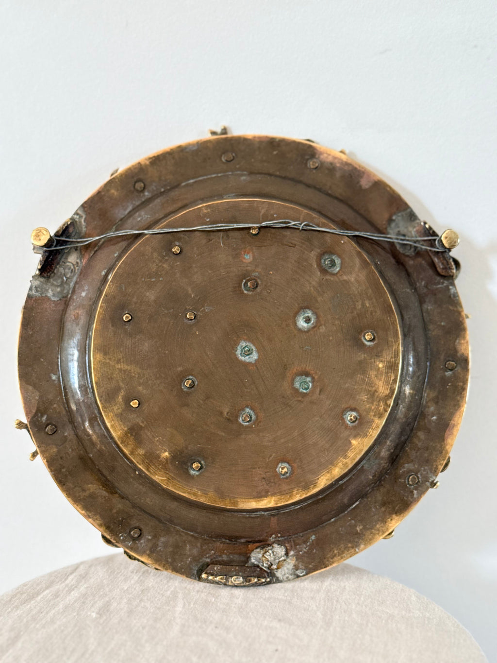 Detailed Copper Wall Platter