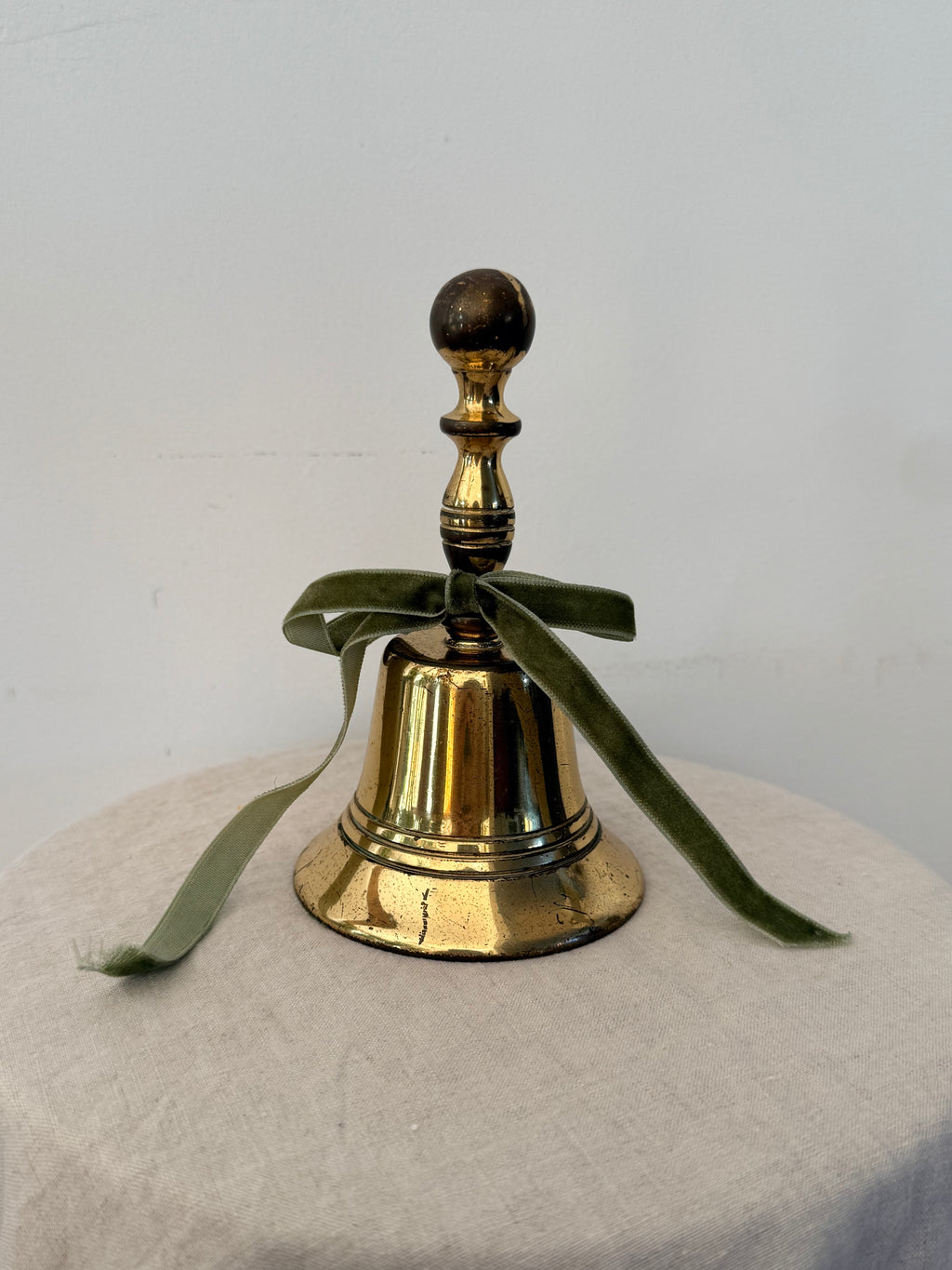 Antique Brass Bell Large