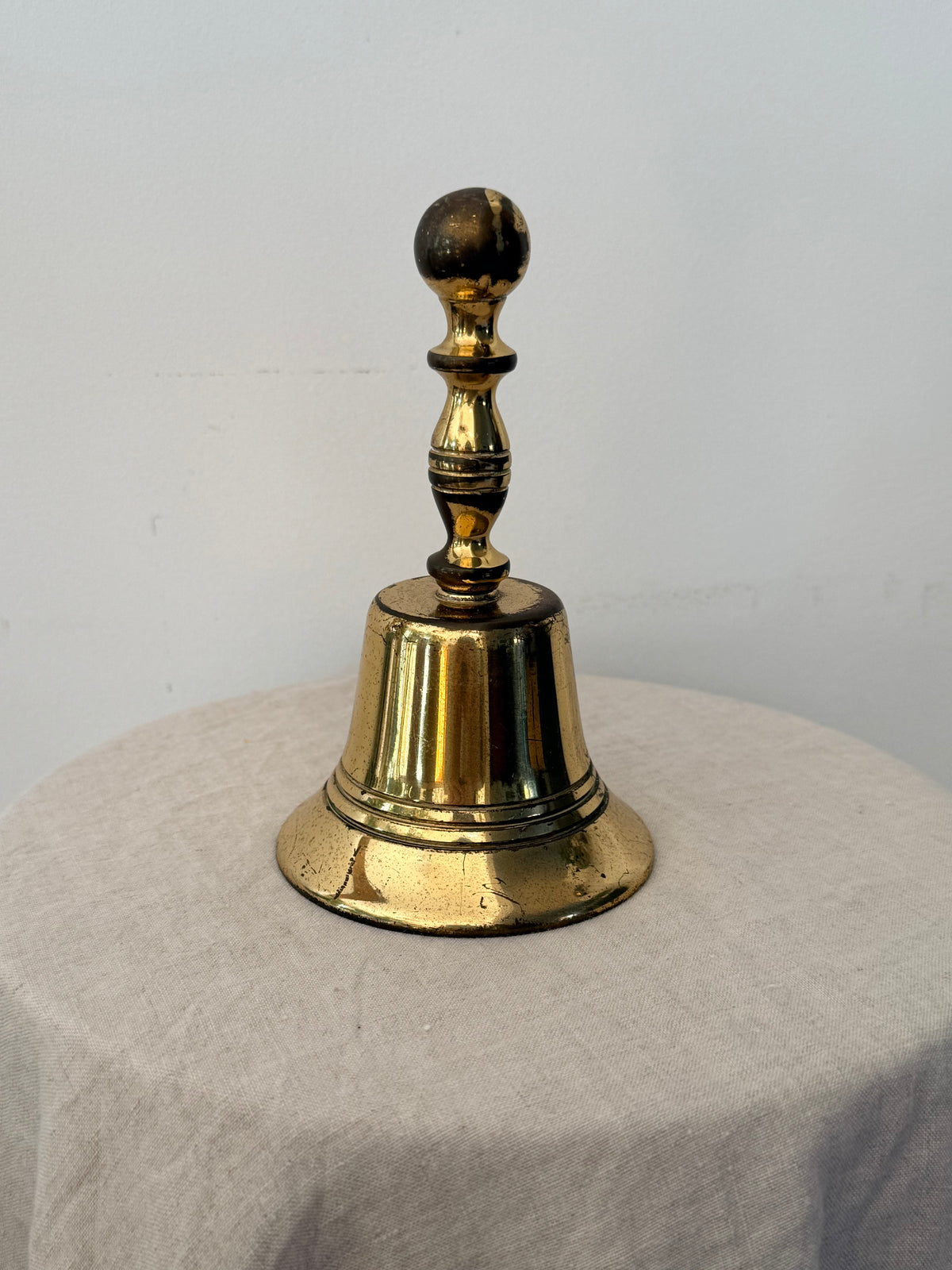 Antique Brass Bell Large