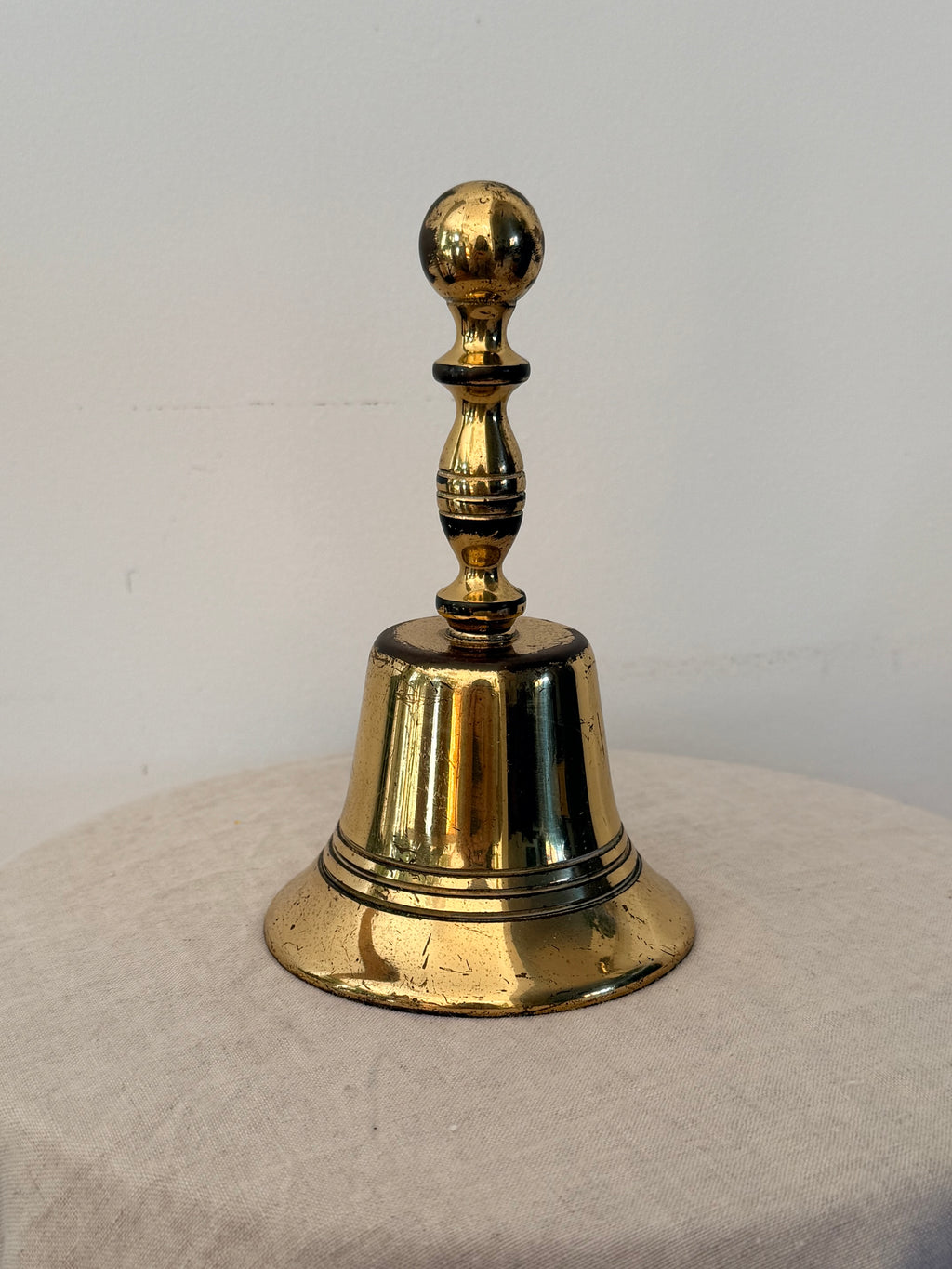 Antique Brass Bell Large
