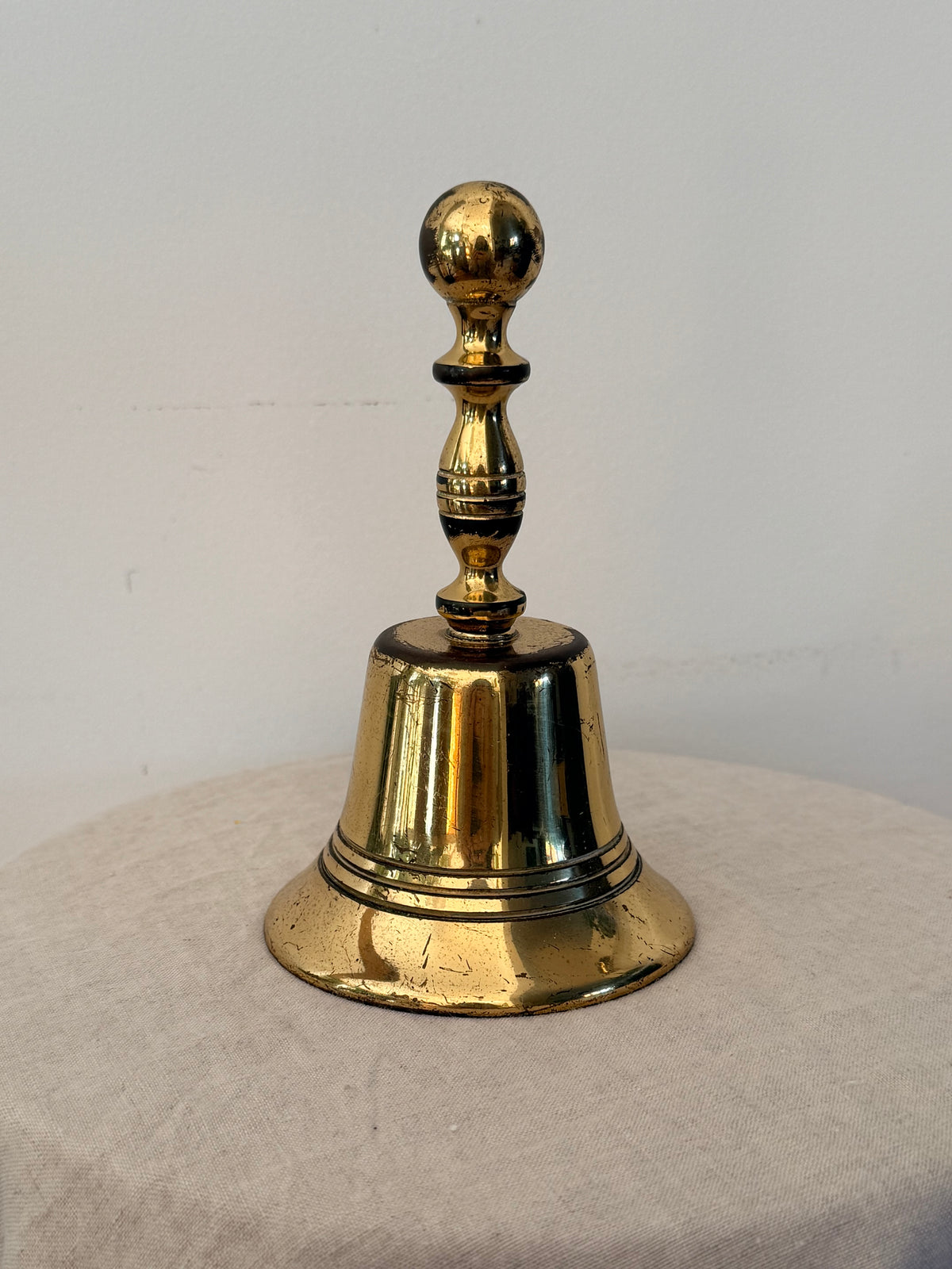 Antique Brass Bell Large