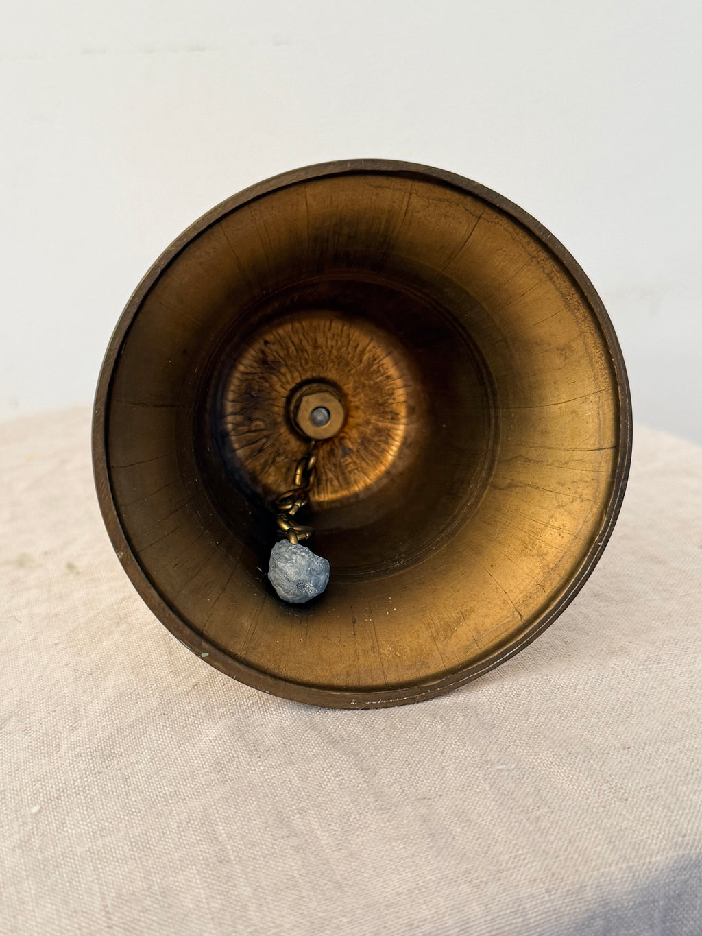 Antique Brass Bell Large