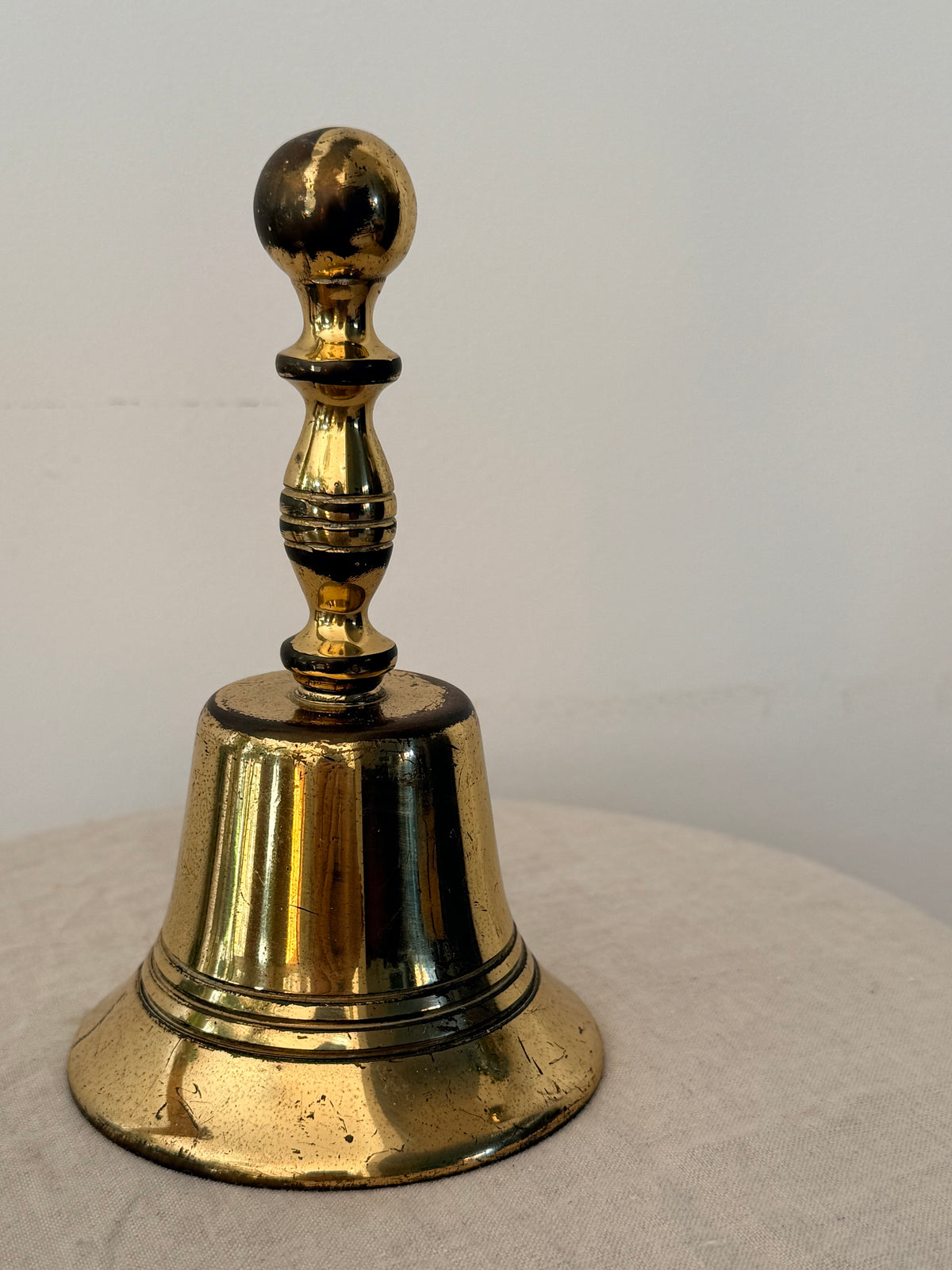 Antique Brass Bell Large